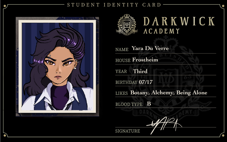 Yara’s ID card